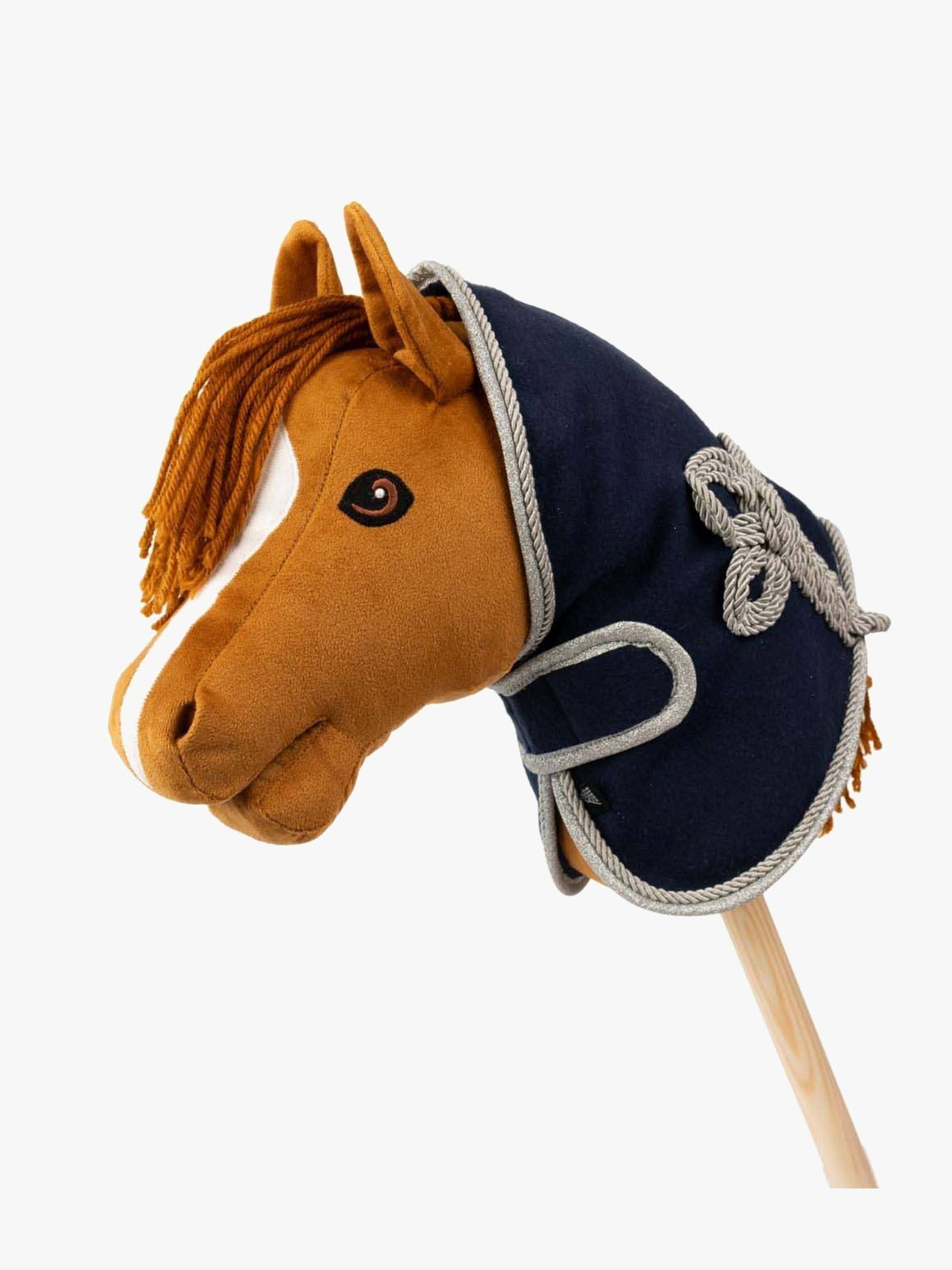 My Hobby Horse Fleecedecke, Marineblau von MyHobbyHorse