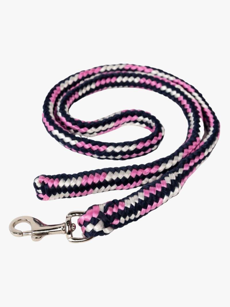 My Hobby Horse Führstrick, Rosa/Marineblau/Weiß von MyHobbyHorse