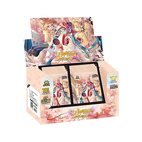 2023 Goddess Story Booster Booster Box TCG CCG Anime Girls Trading Cards Goddess Story CardWaifu Card Package Series (10-X) von MyOuch