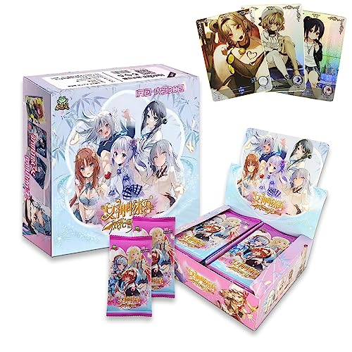 Booster Goddess Story Neuester Booster 2023 150/180PCS Booster Box Waifu Card Goddess Story TCG CCG Card Anime Girls Trading Cards 1/2Yuan Package Series (NS-1-9) von MyOuch