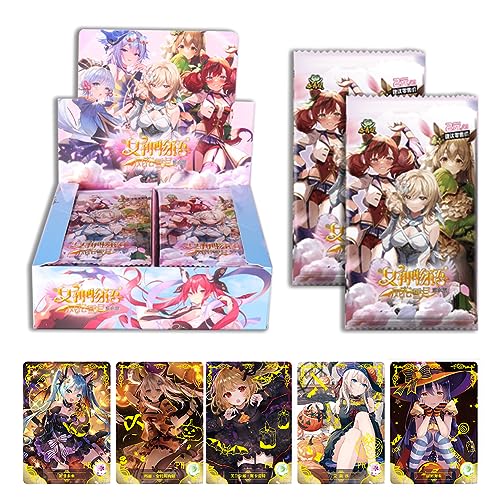 Booster Goddess Story 180PCS Booster Box Waifu Card Goddess Story TCG CCG Card Anime Girls Trading Cards 2Yuan Package Series (NS-2-8) von MyOuch