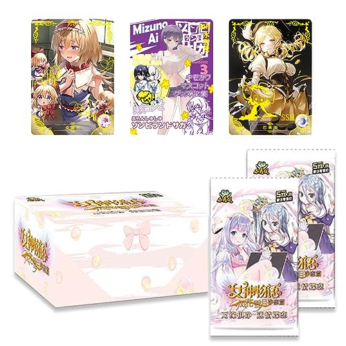 Booster Goddess Story 72PCS Booster Box Waifu Card Goddess Story TCG CCG Card Anime Girls Trading Cards 5Yuan Package Series (NS-5-5) von MyOuch