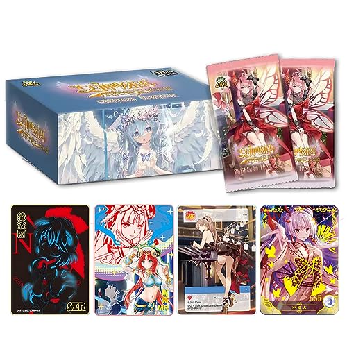 Booster Goddess Story 72PCS Booster Box Waifu Card Goddess Story TCG CCG Card Anime Girls Trading Cards 5Yuan Package Series (NS-5-7) von MyOuch