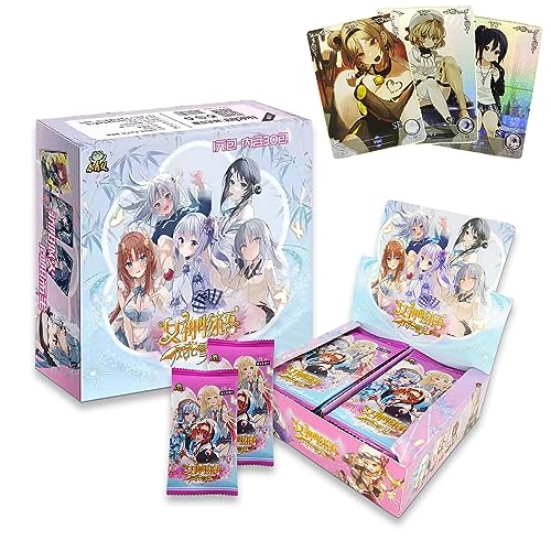 Goddess Story Waifu Card TCG CCG Card 150PCS Booster Box Anime Girls Trading Cards Sammelkarten-Booster NS1-10 (NS1-9) von MyOuch