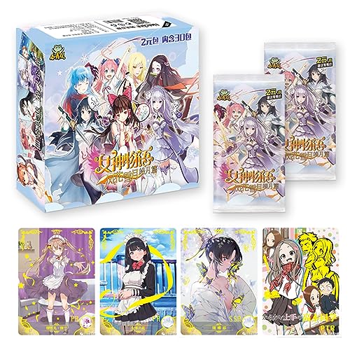 Goddess Story Waifu Card TCG CCG Card Booster Box Anime Girls Trading Cards Anime Secondary Card Booster Cherish-Serie (NS2-3) von MyOuch