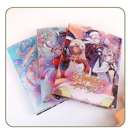 Goddess Story Waifu Cards Anime Trading Cards - Goddess Story TCG CCG Booster Box - Anime-Sammelkarten (180 Karten) (Collection Book) von MyOuch