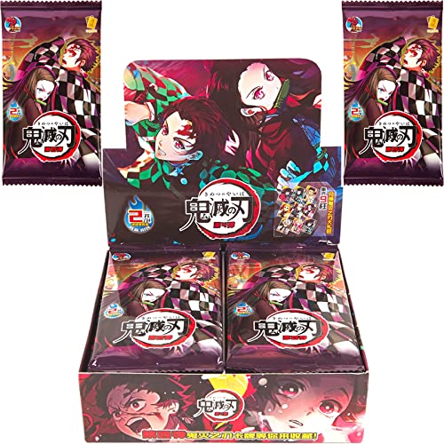 MyOuch Demon Slay-er Card Booster Box - Anime CCG Collectible Poker/Trading Card Stage 4-30 Packs of 5 Cards/Pack (150 Cards) von MyOuch