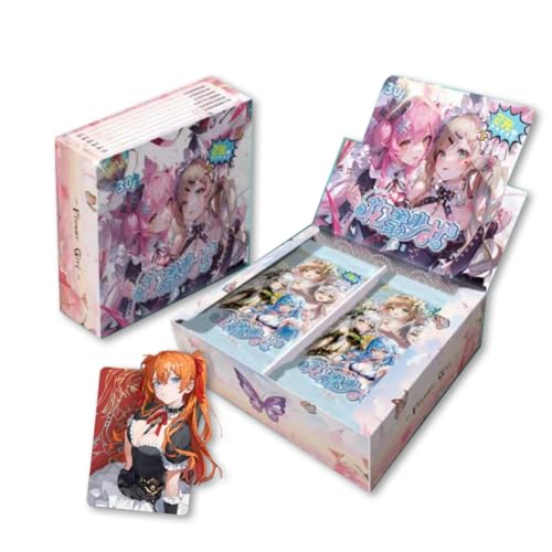 McKona Booster Goddess Story 150PCS Booster Box Waifu Card Goddess Story TCG CCG Card Anime Girls Trading Cards 2Yuan Package Series （Flower Girl） von MyOuch