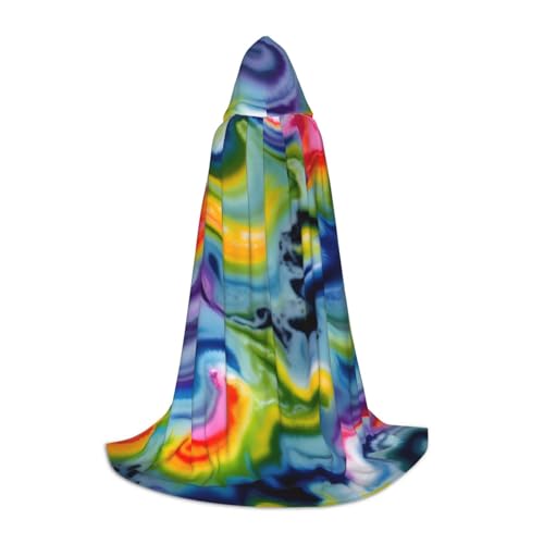 MyPiky Batikdruck, Unisex, mit Kapuze, bequemer Umhang, Gothic, Halloween, Cosplay, Karneval, Vampir-Themen MyPiky Batikdruck, Unisex, mit Kapuze, bequemer Umhang, Gothic, Halloween, Cosplay, Karneval, Vampir-Themen von MyPiky