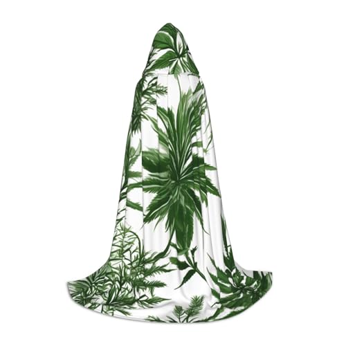 MyPiky Blühende Kräuter und krautige Pflanzen, Druck, Unisex, mit Kapuze, bequemer Umhang, Gothic, Halloween, Cosplay, Karneval, Vampir-Themen MyPiky Blühende Kräuter und krautige Pflanzen, Druck, Unisex, mit Kapuze, bequemer Umhang, Gothic, Halloween, Cosplay, Karneval, Vampir-Themen von MyPiky