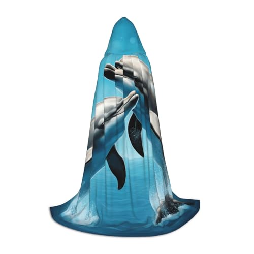 MyPiky Delfine in Love Print Unisex Hooded Comfortable Cloak Gothic Halloween Cosplay Carnival Vampire Themes MyPiky Delfine in Love Print Unisex Hooded Comfortable Cloak Gothic Halloween Cosplay Carnival Vampire Themes von MyPiky