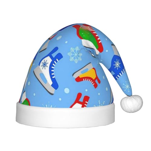 MyPiky Kreative bedruckte Weihnachtsmützen mit Hockeyelementen, Weihnachtsmannmütze für Kinder und Jungen, Mädchen, Weihnachtsmannmütze für Kinder, Weihnachtsgeschenke MyPiky Kreative bedruckte Weihnachtsmützen mit Hockeyelementen, Weihnachtsmannmütze für Kinder und Jungen, Mädchen, Weihnachtsmannmütze für Kinder, Weihnachtsgeschenke von MyPiky