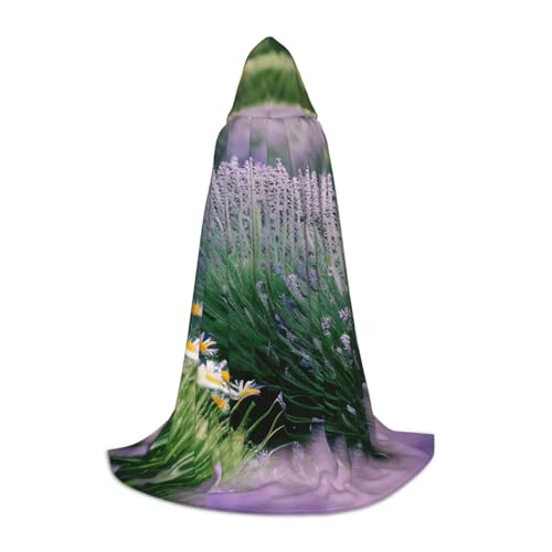 MyPiky Lavendel- und Gänseblümchen-Druck, Unisex, mit Kapuze, bequem, Gothic, Halloween, Cosplay, Karneval, Vampir-Themen MyPiky Lavendel- und Gänseblümchen-Druck, Unisex, mit Kapuze, bequem, Gothic, Halloween, Cosplay, Karneval, Vampir-Themen von MyPiky