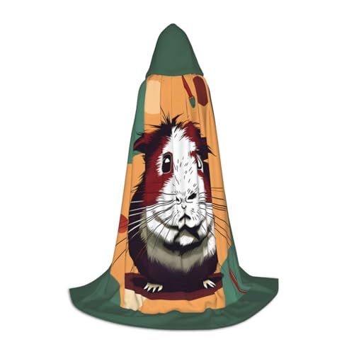 MyPiky Meerschweinchen-Muster, Unisex, mit Kapuze, bequem, Gothic, Halloween, Cosplay, Karneval, Vampir-Themen MyPiky Meerschweinchen-Muster, Unisex, mit Kapuze, bequem, Gothic, Halloween, Cosplay, Karneval, Vampir-Themen von MyPiky