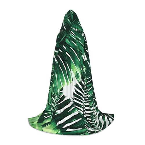 MyPiky Tropische Palme, Bananenblätter, bedruckt, Unisex, mit Kapuze, bequem, Gothic, Halloween, Cosplay, Karneval, Vampir-Themen MyPiky Tropische Palme, Bananenblätter, bedruckt, Unisex, mit Kapuze, bequem, Gothic, Halloween, Cosplay, Karneval, Vampir-Themen von MyPiky