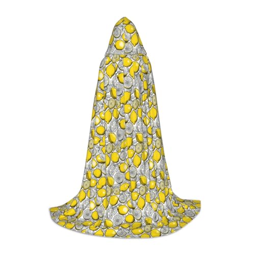 MyPiky Unisex Kapuzenumhang mit Zitronenfrucht-Muster, bequem, Gothic, Halloween, Cosplay, Karneval, Vampir-Themen MyPiky Unisex Kapuzenumhang mit Zitronenfrucht-Muster, bequem, Gothic, Halloween, Cosplay, Karneval, Vampir-Themen von MyPiky