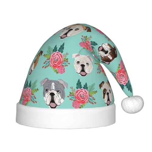 MyPiky Weihnachtsmütze mit Hundeaufdruck, Weihnachtsmannmütze für Kinder und Jungen, Mädchen, Weihnachtsmannmütze für Kinder, Weihnachtsgeschenke MyPiky Weihnachtsmütze mit Hundeaufdruck, Weihnachtsmannmütze für Kinder und Jungen, Mädchen, Weihnachtsmannmütze für Kinder, Weihnachtsgeschenke von MyPiky