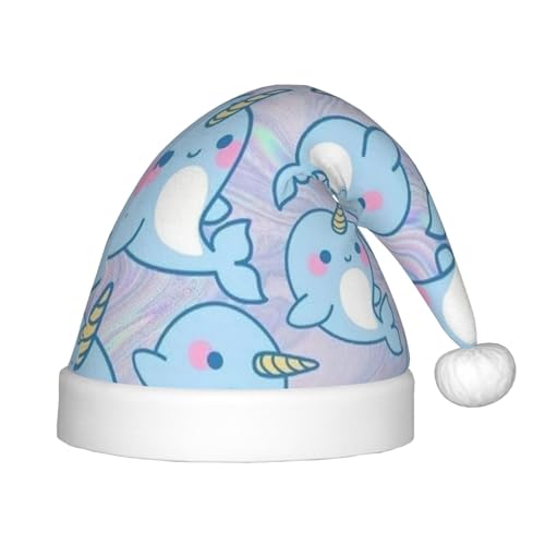 MyPiky Weihnachtsmütze mit niedlichem Fischdruck, Weihnachtsmannmütze für Kinder und Jungen, Mädchen, Weihnachtsmannmütze für Kinder, Weihnachtsgeschenke MyPiky Weihnachtsmütze mit niedlichem Fischdruck, Weihnachtsmannmütze für Kinder und Jungen, Mädchen, Weihnachtsmannmütze für Kinder, Weihnachtsgeschenke von MyPiky