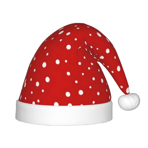 MyPiky Weihnachtsmützen für Kinder und Jungen Mädchen mit roten und weißen Punkten MyPiky Weihnachtsmützen für Kinder und Jungen Mädchen mit roten und weißen Punkten von MyPiky