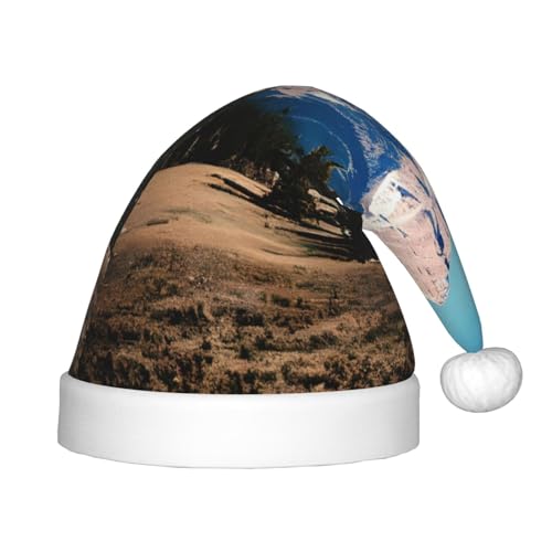 Weihnachtsmütze mit Rocky-Mountains-Aufdruck, Weihnachtsmannmütze für Kinder und Jungen, Mädchen, Weihnachtsmannmütze für Kinder, Weihnachtsgeschenke Weihnachtsmütze mit Rocky-Mountains-Aufdruck, Weihnachtsmannmütze für Kinder und Jungen, Mädchen, Weihnachtsmannmütze für Kinder, Weihnachtsgeschenke von MyPiky