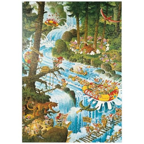 Action - Michael Ryba - Cartoon Classics - Premium 1000 Teile Puzzle - MyPuzzle Sonderkollektion von Heye Puzzle von MyPuzzle.com