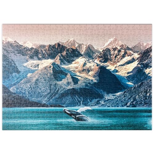 Alaska Wale - Premium 500 Teile Puzzle - MyPuzzle Sonderkollektion von Puzzle Galaxy von MyPuzzle.com