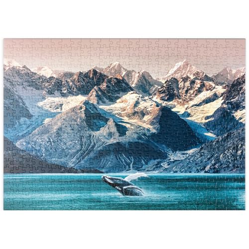 MyPuzzle Alaska Wale - Premium 500 Teile Puzzle - MyPuzzle Sonderkollektion von Puzzle Galaxy von MyPuzzle.com