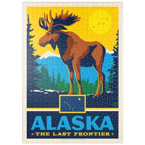 Alaska: The Last Frontier - Premium 500 Teile Puzzle - MyPuzzle Sonderkollektion von Anderson Design Group von MyPuzzle.com
