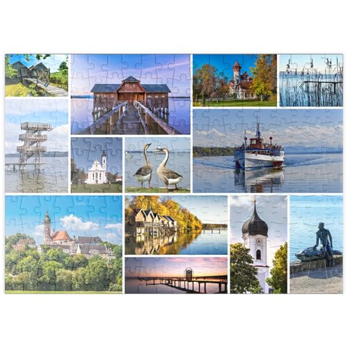 MyPuzzle Ammersee Collage No. 2 - Bayern, Deutschland - Premium 200 Teile Puzzle - MyPuzzle Sonderkollektion von Starnberger Spiele MyPuzzle Ammersee Collage No. 2 - Bayern, Deutschland - Premium 200 Teile Puzzle - MyPuzzle Sonderkollektion von Starnberger Spiele von MyPuzzle.com