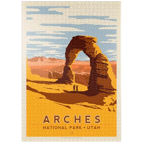 MyPuzzle Arches National Park: Delicate Arch - Premium 1000 Teile Puzzle - MyPuzzle Sonderkollektion von Anderson Design Group MyPuzzle Arches National Park: Delicate Arch - Premium 1000 Teile Puzzle - MyPuzzle Sonderkollektion von Anderson Design Group von MyPuzzle.com