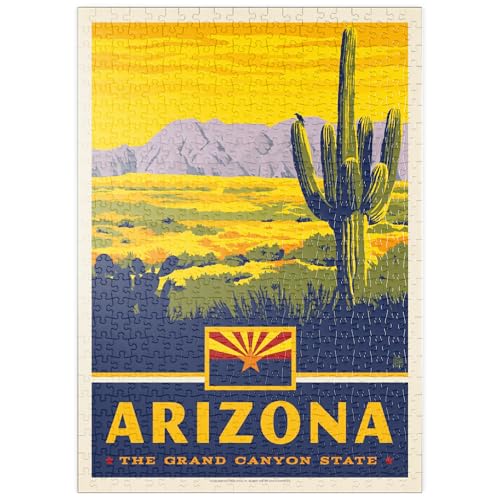 MyPuzzle Arizona: The Grand Canyon State - Premium 500 Teile Puzzle - MyPuzzle Sonderkollektion von Anderson Design Group MyPuzzle Arizona: The Grand Canyon State - Premium 500 Teile Puzzle - MyPuzzle Sonderkollektion von Anderson Design Group von MyPuzzle.com