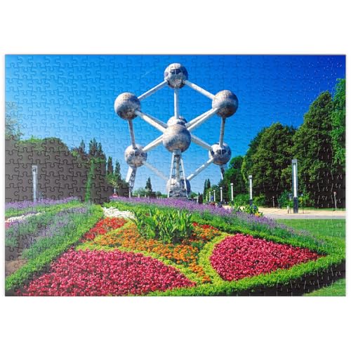 MyPuzzle Atomium, errichtet für die Weltausstellung 1958 - Brüssel, Belgien - Premium 500 Teile Puzzle - MyPuzzle Sonderkollektion von Puzzle Galaxy MyPuzzle Atomium, errichtet für die Weltausstellung 1958 - Brüssel, Belgien - Premium 500 Teile Puzzle - MyPuzzle Sonderkollektion von Puzzle Galaxy von MyPuzzle.com