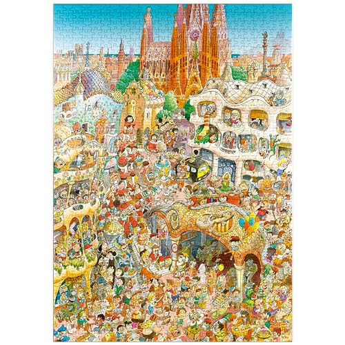 Barcelona - Hugo Prades - Premium 1000 Teile Puzzle - MyPuzzle Sonderkollektion von Heye Puzzle von MyPuzzle.com