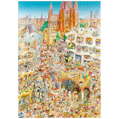 MyPuzzle Barcelona - Hugo Prades - Premium 1000 Teile Puzzle - MyPuzzle Sonderkollektion von Heye Puzzle MyPuzzle Barcelona - Hugo Prades - Premium 1000 Teile Puzzle - MyPuzzle Sonderkollektion von Heye Puzzle von MyPuzzle.com