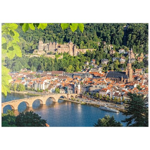 MyPuzzle Blick auf Heidelberg im Sommer, Deutschland - Premium 1000 Teile Puzzle - MyPuzzle Sonderkollektion von Puzzle Galaxy MyPuzzle Blick auf Heidelberg im Sommer, Deutschland - Premium 1000 Teile Puzzle - MyPuzzle Sonderkollektion von Puzzle Galaxy von MyPuzzle.com