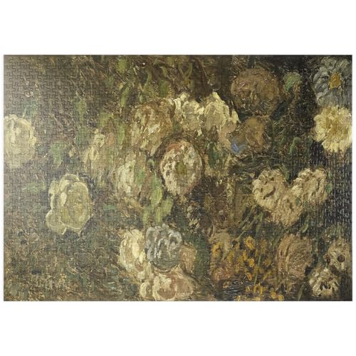 Bloemen (1860-1912) by Claude Monet - Premium 1000 Teile Puzzle - MyPuzzle Sonderkollektion von Æpyornis von MyPuzzle.com