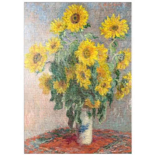 MyPuzzle Bouquet of Sunflowers (1881) by Claude Monet - Premium 200 Teile Puzzle - MyPuzzle Sonderkollektion von Æpyornis von MyPuzzle.com