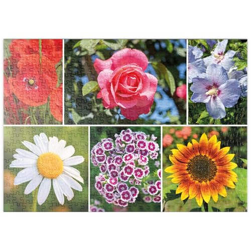 MyPuzzle Bunte Blumen-Collage Nr. 6 im Frühling und Sommer - Premium 500 Teile Puzzle - MyPuzzle Sonderkollektion von Starnberger Spiele MyPuzzle Bunte Blumen-Collage Nr. 6 im Frühling und Sommer - Premium 500 Teile Puzzle - MyPuzzle Sonderkollektion von Starnberger Spiele von MyPuzzle.com