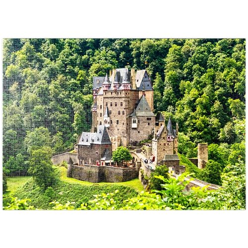 Burg Eltz, Wierschem, Rheinland Pfalz, Deutschland - Premium 1000 Teile Puzzle - MyPuzzle Sonderkollektion von Puzzle Galaxy von MyPuzzle.com