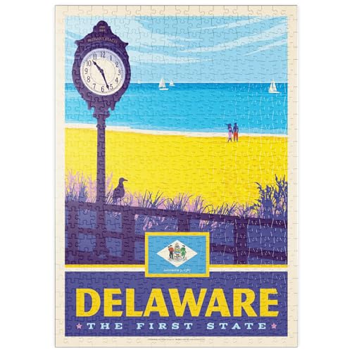 Delaware: The First State - Premium 500 Teile Puzzle - MyPuzzle Sonderkollektion von Anderson Design Group von MyPuzzle.com