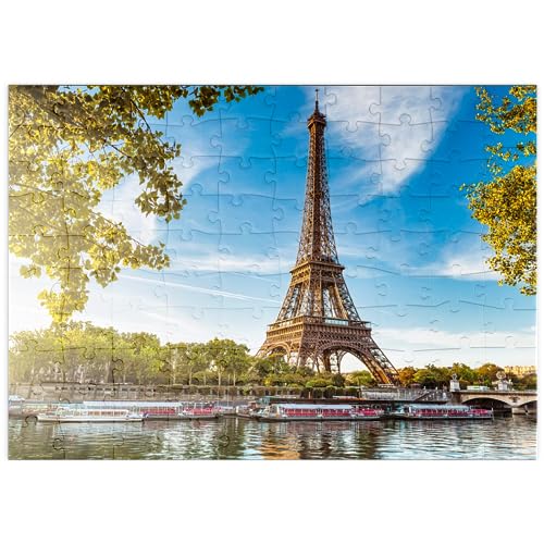 Eiffelturm, Paris. Frankreich - Premium 100 Teile Puzzle - MyPuzzle Sonderkollektion von Puzzle Galaxy von MyPuzzle.com