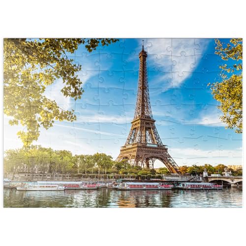 Eiffelturm, Paris. Frankreich - Premium 100 Teile Puzzle - MyPuzzle Sonderkollektion von Puzzle Galaxy von MyPuzzle.com