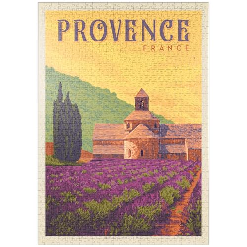 MyPuzzle Frankreich: Provence, Vintage Poster - Premium 1000 Teile Puzzle - MyPuzzle Sonderkollektion von Anderson Design Group MyPuzzle Frankreich: Provence, Vintage Poster - Premium 1000 Teile Puzzle - MyPuzzle Sonderkollektion von Anderson Design Group von MyPuzzle.com