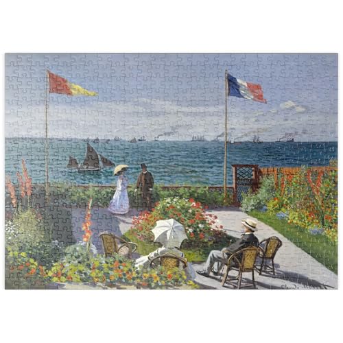MyPuzzle Garden at Sainte-Adresse by Claude Monet - Premium 500 Teile Puzzle - MyPuzzle Sonderkollektion von Æpyornis MyPuzzle Garden at Sainte-Adresse by Claude Monet - Premium 500 Teile Puzzle - MyPuzzle Sonderkollektion von Æpyornis von MyPuzzle.com