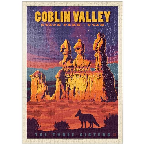 MyPuzzle Goblin Valley State Park, Utah - Premium 1000 Teile Puzzle - MyPuzzle Sonderkollektion von Anderson Design Group von MyPuzzle.com