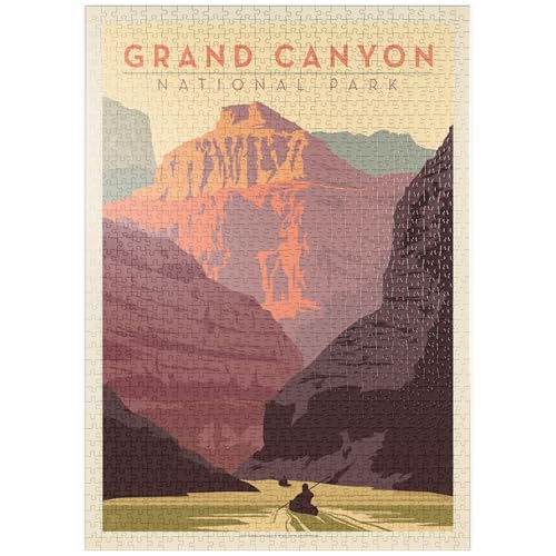 MyPuzzle Grand Canyon National Park: Kayak - Premium 1000 Teile Puzzle - MyPuzzle Sonderkollektion von Anderson Design Group von MyPuzzle.com