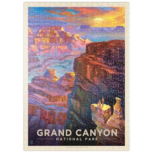 MyPuzzle Grand Canyon National Park: Sunset - Premium 500 Teile Puzzle - MyPuzzle Sonderkollektion von Anderson Design Group MyPuzzle Grand Canyon National Park: Sunset - Premium 500 Teile Puzzle - MyPuzzle Sonderkollektion von Anderson Design Group von MyPuzzle.com