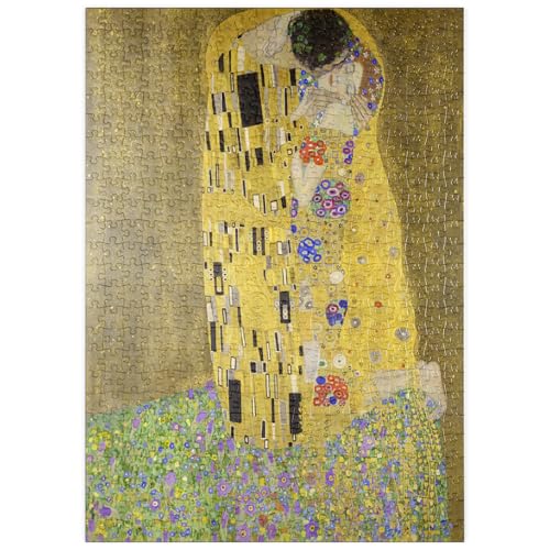 MyPuzzle Gustav Klimt's The Kiss (1907-1908) - Premium 500 Teile Puzzle - MyPuzzle Sonderkollektion von Æpyornis von MyPuzzle.com