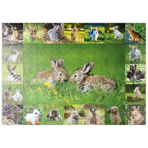 MyPuzzle Hasen & Kaninchen - Collage No. 5 - Premium 200 Teile Puzzle - MyPuzzle Sonderkollektion von Starnberger Spiele MyPuzzle Hasen & Kaninchen - Collage No. 5 - Premium 200 Teile Puzzle - MyPuzzle Sonderkollektion von Starnberger Spiele von MyPuzzle.com
