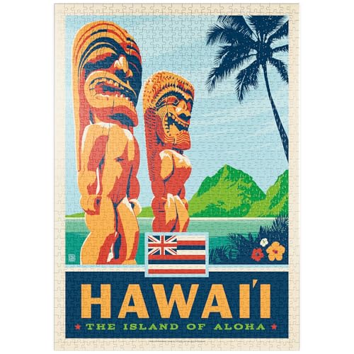 MyPuzzle Hawai’i: The Island of Aloha - Premium 1000 Teile Puzzle - MyPuzzle Sonderkollektion von Anderson Design Group von MyPuzzle.com